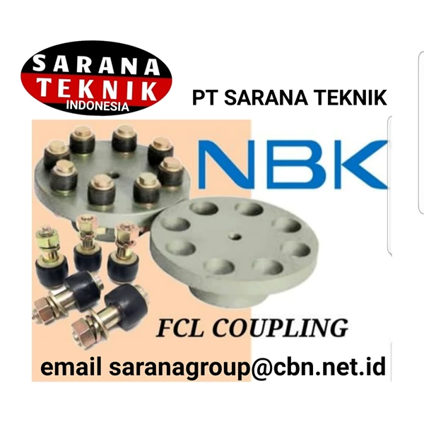 PT Sarana Teknik - NBK FCL COUPLING BOLT & RUBBER NBK