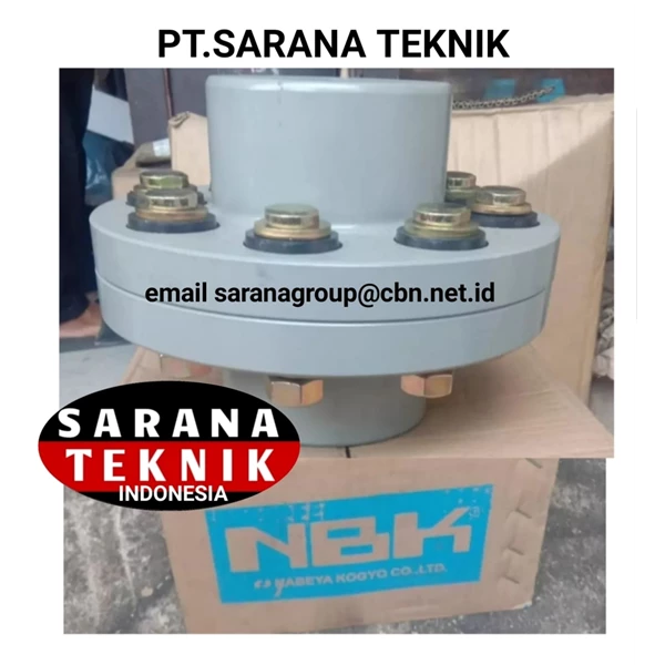 PT Sarana Teknik - NBK FCL COUPLING BOLT & RUBBER NBK