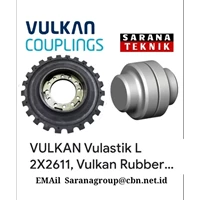 VULCAN RUBBER COUPLINGS VULASTIK L 2X2611 PT. SARANA TEKNIK