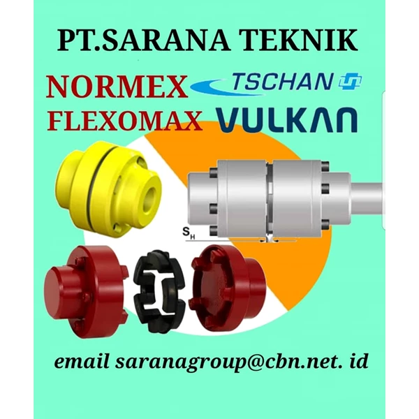 NORMEX COPLING PT SARANA TEKNIK NORMEX COIPLING TYPE E DANG &H  FLEXOMAX TSCHAN