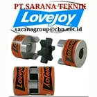 LOVEJOY COUPLING JAW COUPLING PT SARANA COUPLING TYPE L RRS LOVEJOY COUPLINGS MADE IN USA 1