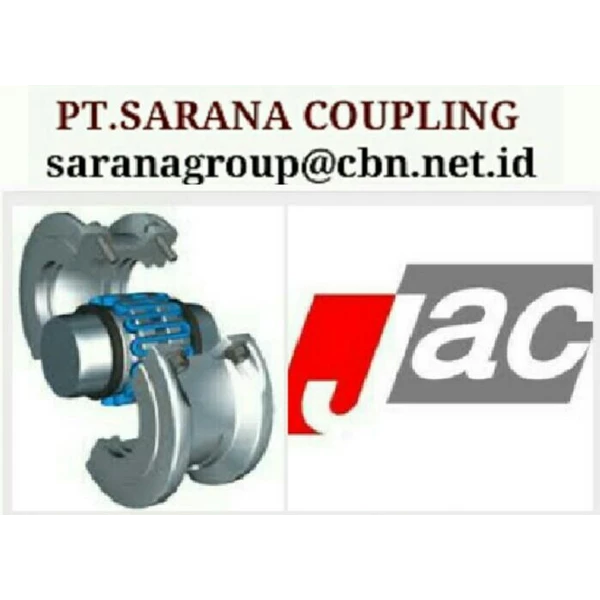 JAC COUPLING PT SARANA COUPLINGS GEAR GRID COUPLING DISC COUPLING JAC COUPLING TYRE COUPLING S
